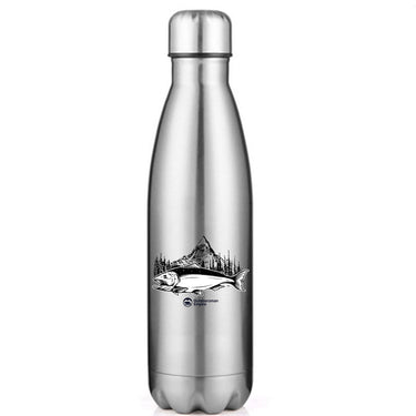 Fishing Mountain' Stainless Steel Water Bottle